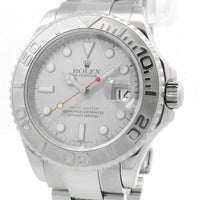 Rolex Yachtmaster 40mm Stainless Steel with Platinum Bezel 16622