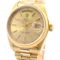 Rolex Day-Date 36mm Yellow Gold 18083