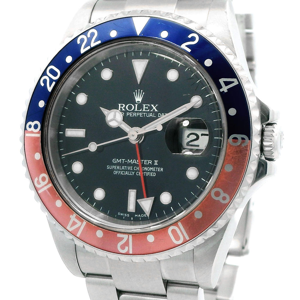 Rolex GMT Master II 40mm Pepsi 16710
