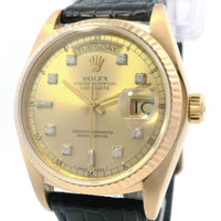 Rolex Day-Date 36mm 18k Yellow Gold 18038