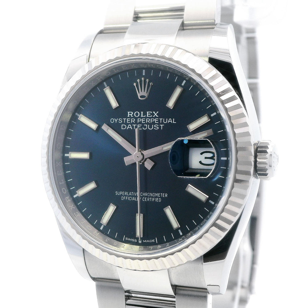Rolex 126234 Datejust SS 36mm  Oyster card