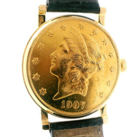 Corum Gold 1907 $20 Liberty Watch
