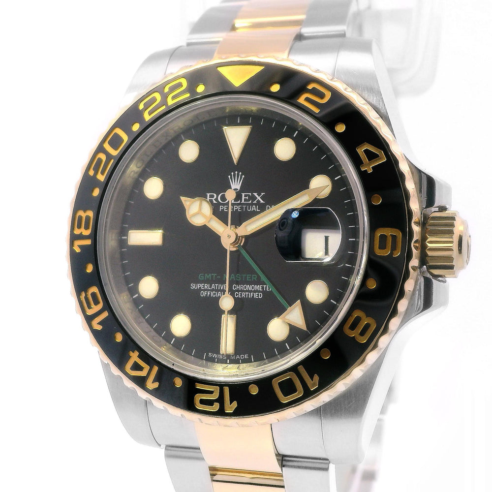 Rolex GMT Master II 40mm SS/YG 116713LN