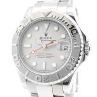 Rolex Yachtmaster 35mm SS/Platinum 168622