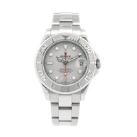 Rolex Yachtmaster 35mm SS/Platinum 168622