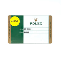 Rolex Oyster Perpetual 39mm Stainless Steel 114300