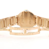 Cartier Balon Bleu 18k Rose Gold Diamond Bezel