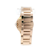 Cartier Balon Bleu 18k Rose Gold Diamond Bezel