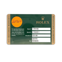 Ladies Rolex Datejust 26mm 179160 SS