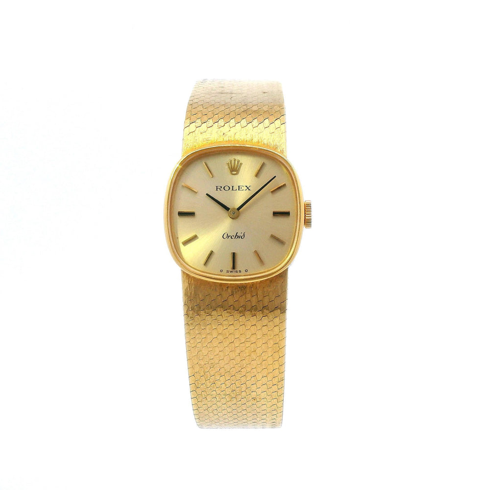 Rolex Ladies Orchid 18k YG
