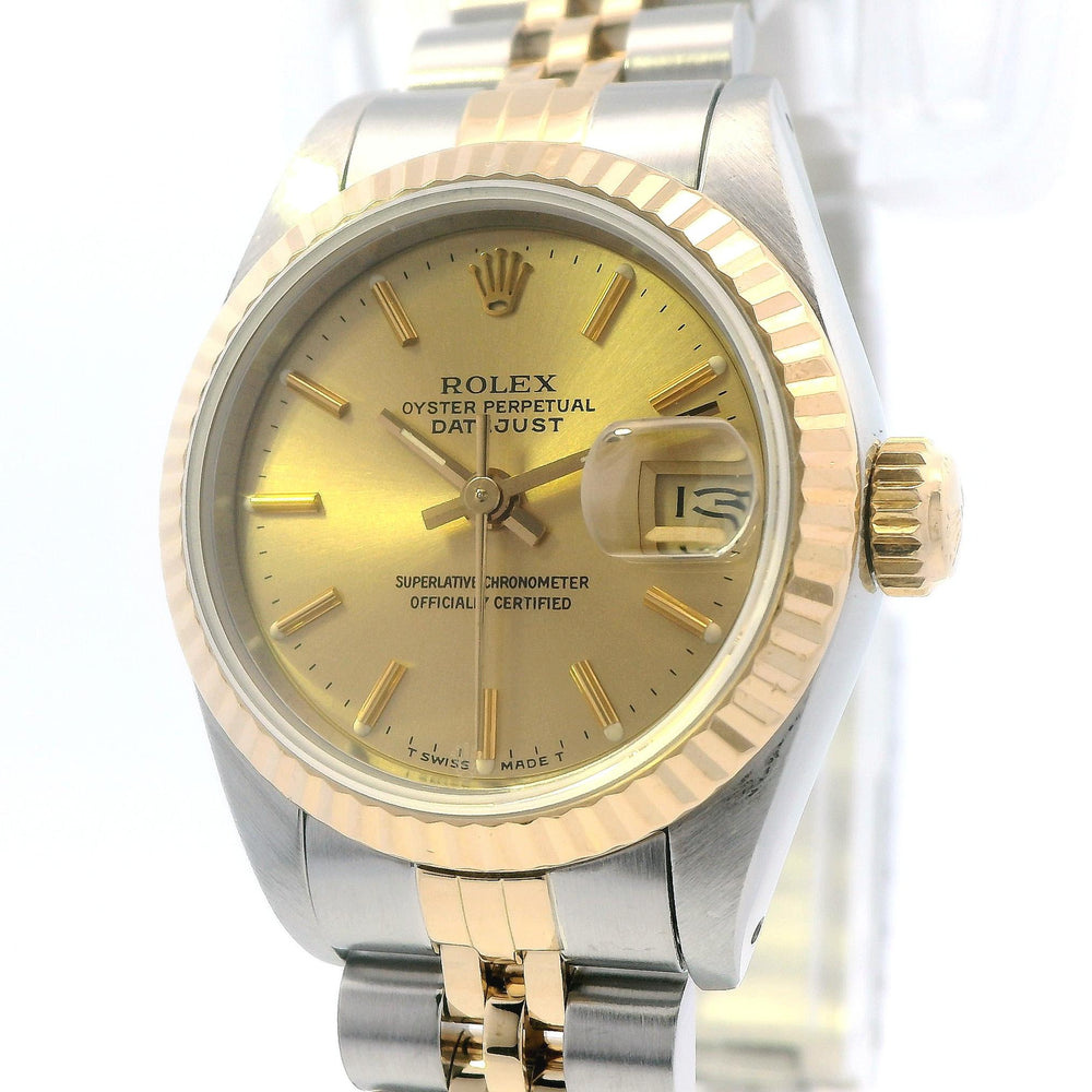 Rolex Datejust 18k YG/SS 26mm 69173