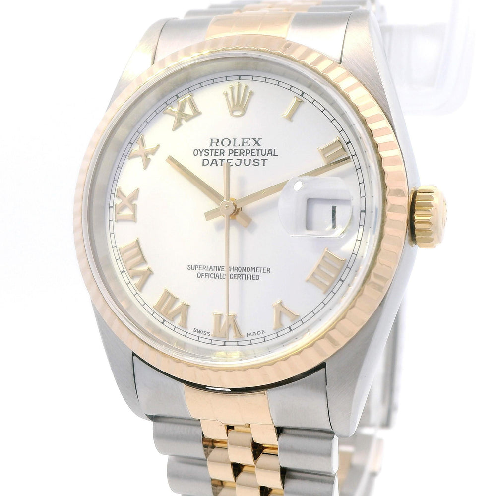 Rolex Datejust 16233 18k YG/SS 36mm