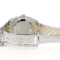 Rolex Datejust 18k YG/SS 36mm 116233 Floral Dial