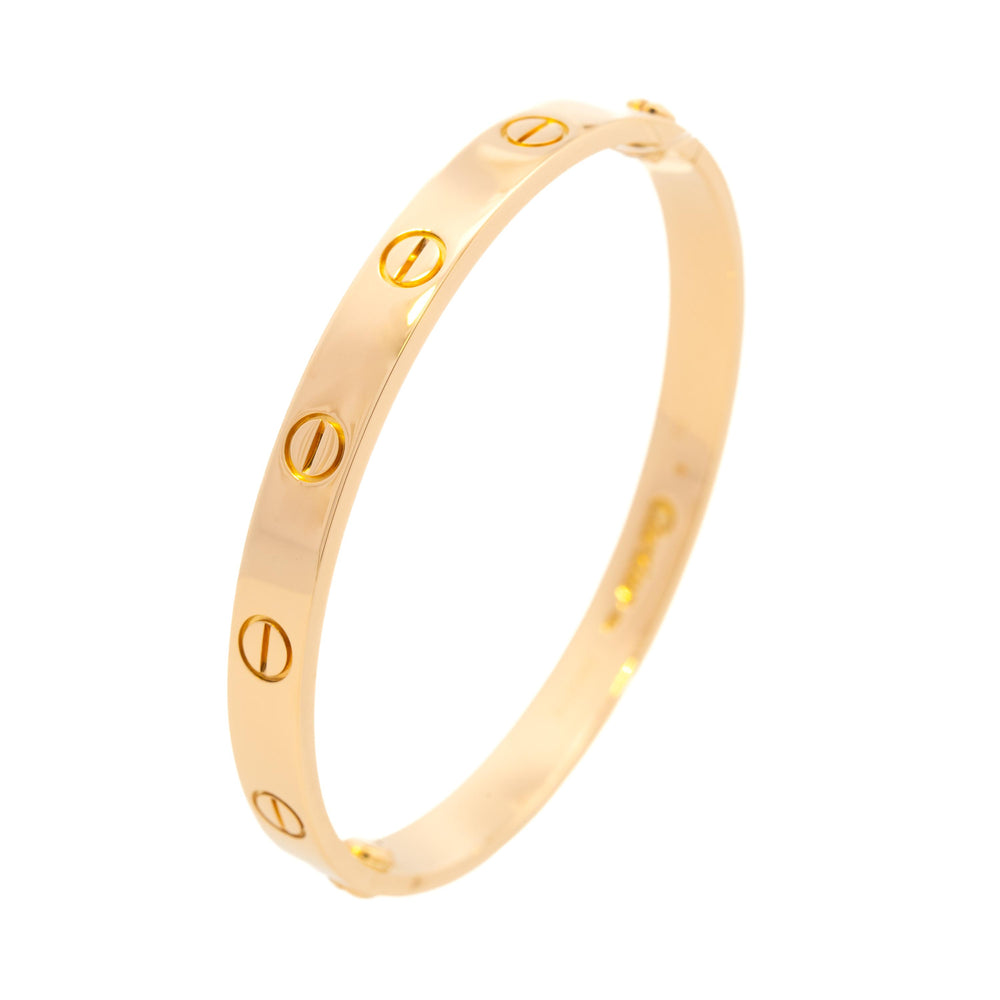 Cartier Love Bracelet YG sz 16