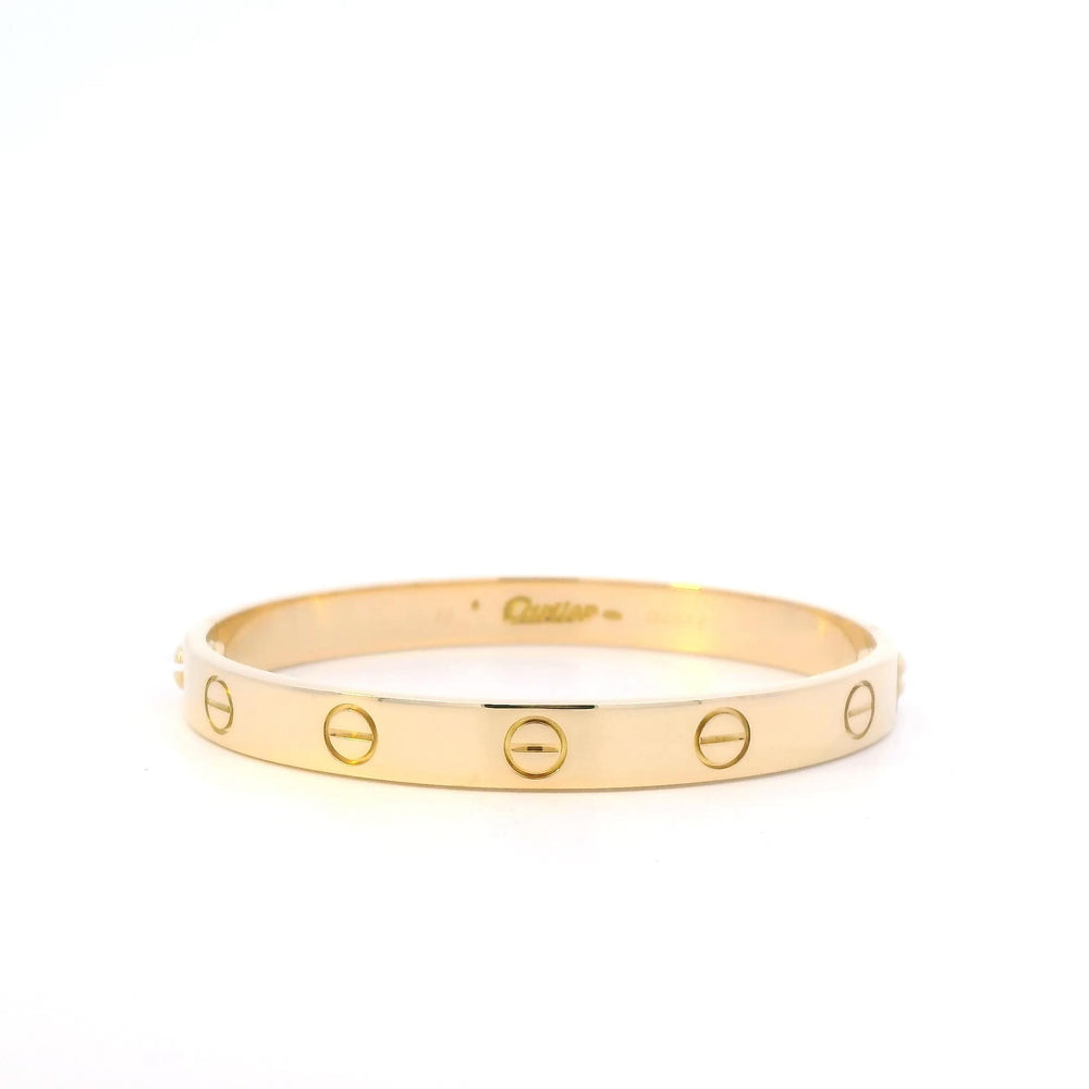 Cartier Love Bracelet YG sz 16