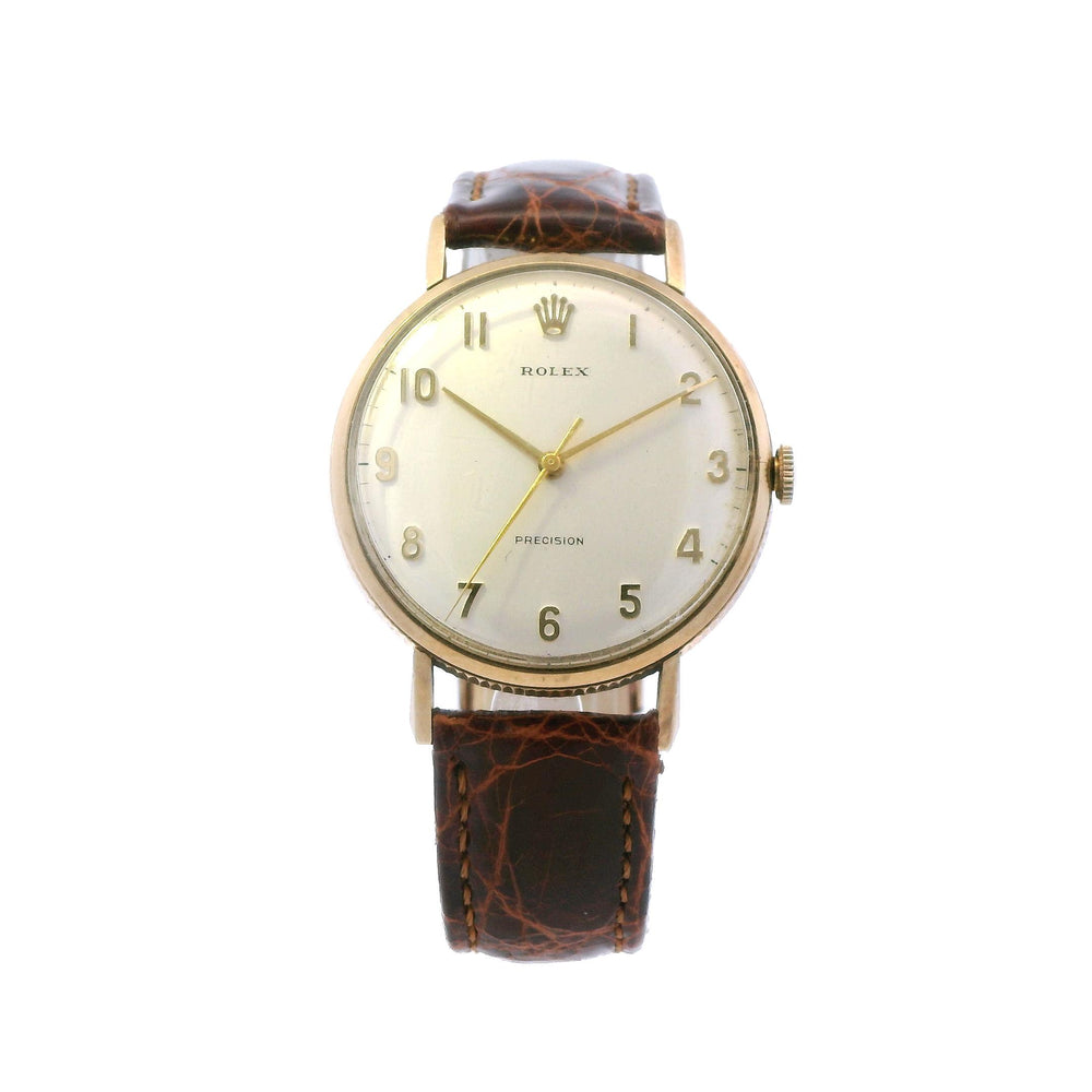 Rolex Precision 33mm 9k YG 1969