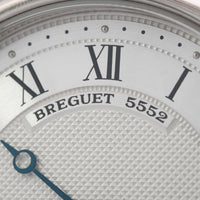 Breguet Marine 36mm 18k WG Engraved Back Custom Band