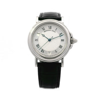 Breguet Marine 36mm 18k WG Engraved Back Custom Band