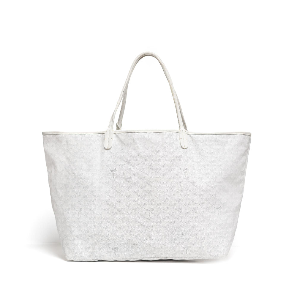 Goyard White Shopping Tote