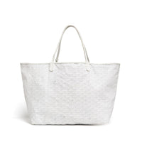 Goyard White Shopping Tote