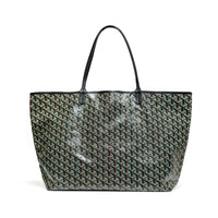 Goyard Limited Edition Turquoise Claire Voie St. Louis GM Shopping Tote
