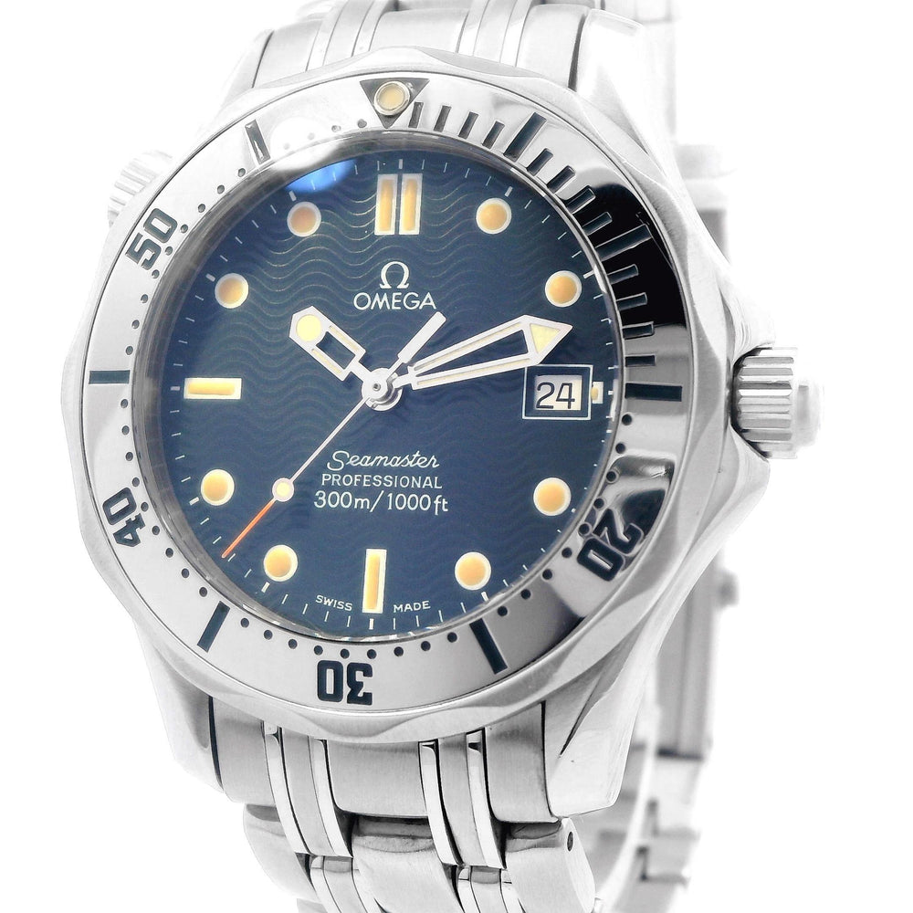 Omega Seamaster Blue Dial SS