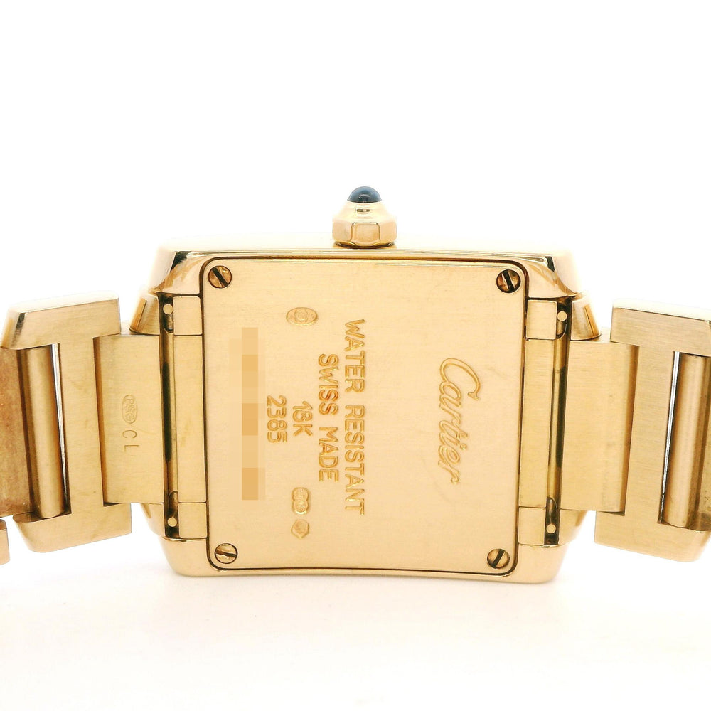 Cartier Tank Francaise 18k YG 2385