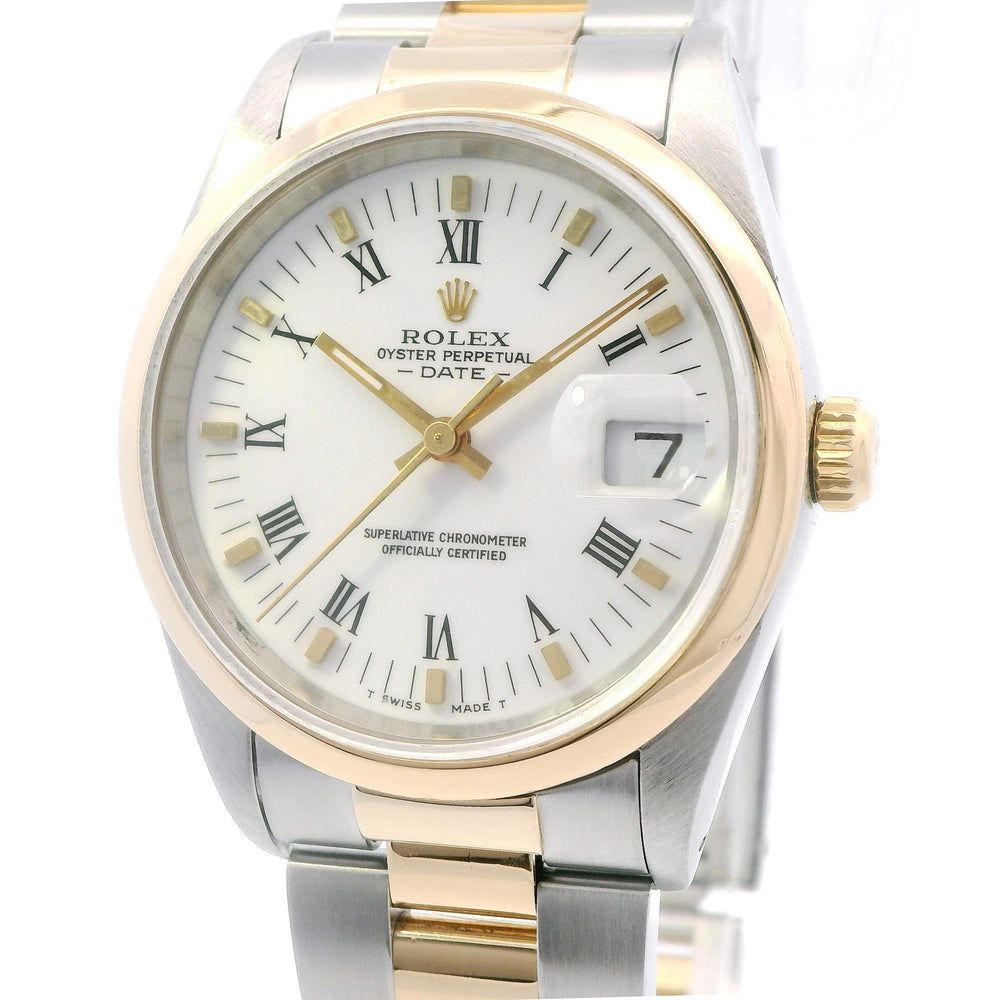 Rolex Date 34mm SS/YG 15203