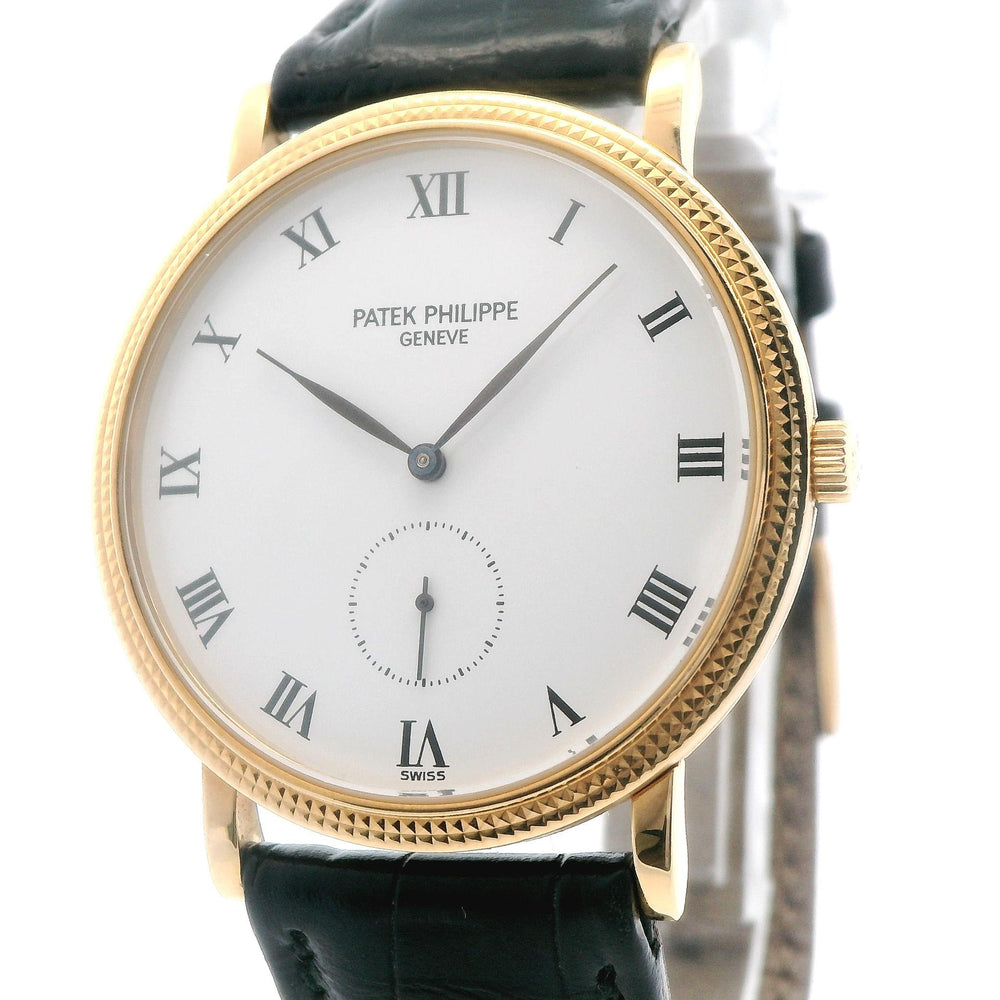 Patek Philippe Calatrava 3919 on Leather Band 35mm