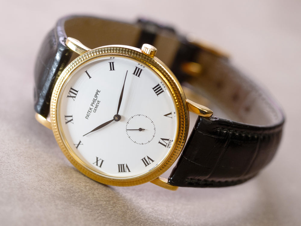 Patek Philippe Calatrava 3919 on Leather Band 35mm