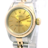 Rolex OP 67193 SS/YG 26mm papers