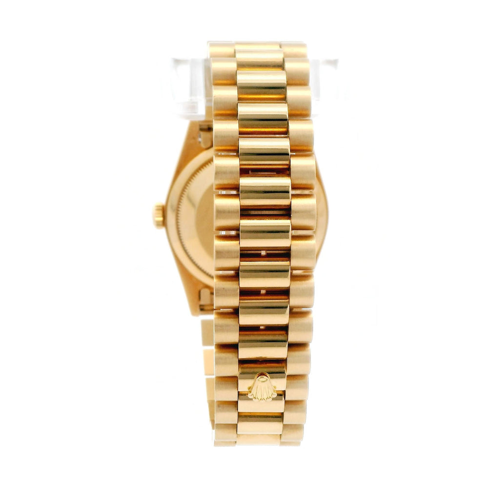 Rolex Day-Date 18k YG White Dial 36mm 18238