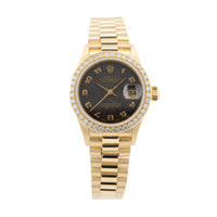 Rolex Datejust 18k YG Jubilee Dial 69138