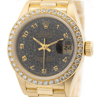 Rolex Datejust 18k YG Jubilee Dial 69138