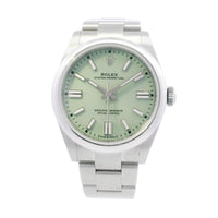 Rolex OP 41mm Pistachio SS 134300