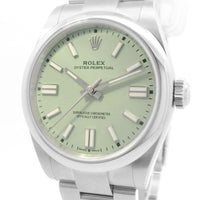 Rolex OP 41mm Pistachio SS 134300