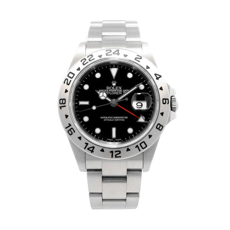 Rolex Explorer II SS 16570 Black Dial