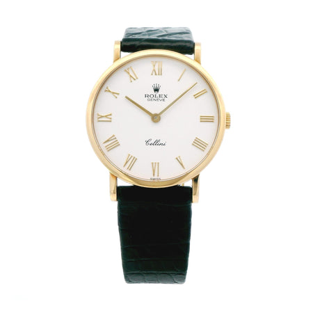Rolex Cellini 18k YG 32mm 5112