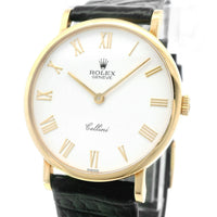 Rolex Cellini 18k YG 32mm 5112