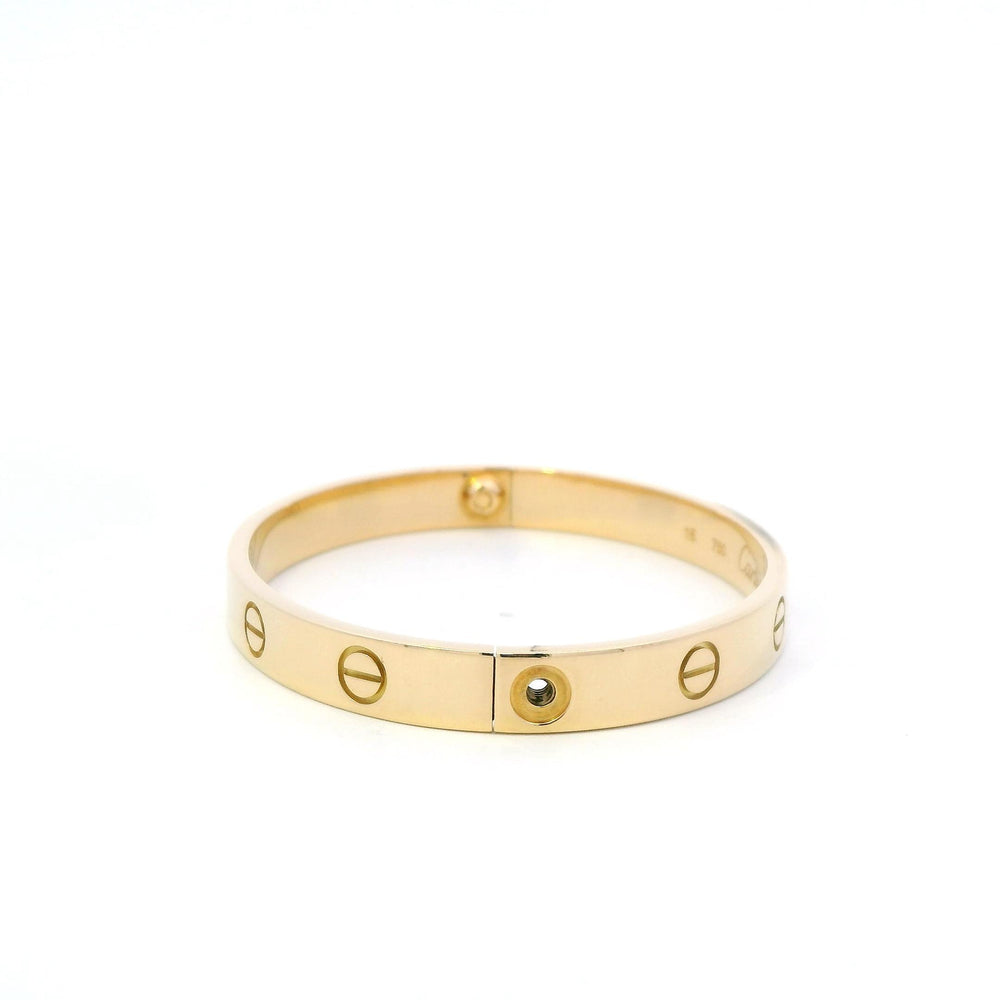 Cartier Love Bracelet 18k YG Size 16