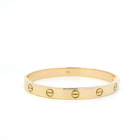 Cartier Love Bracelet 18k YG Size 16
