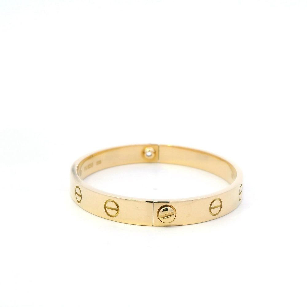 Cartier Love Bracelet 18k YG Size 16