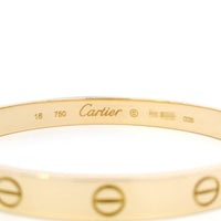 Cartier Love Bracelet 18k YG Size 16
