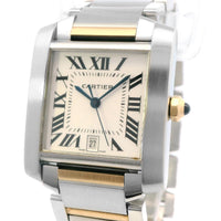 Cartier Tank Francaise SS/YG 28mm W51005Q4