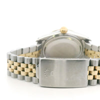 Rolex Datejust 16013 SS/YG 36mm Tiffany & Co Dial