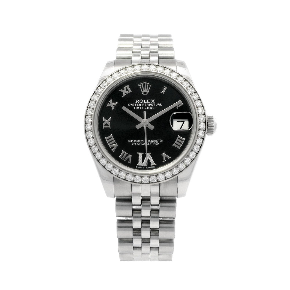 Rolex Datejust Diamond Bezel SS 31mm 178384