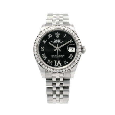 Rolex Datejust Diamond Bezel SS 31mm 178384