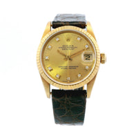 Rolex Datejust 18k YG 31mm 68278G