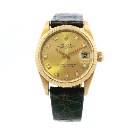 Rolex Datejust 18k YG 31mm 68278G