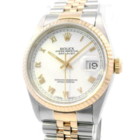Rolex 36mm Datejust SS/YG 16233